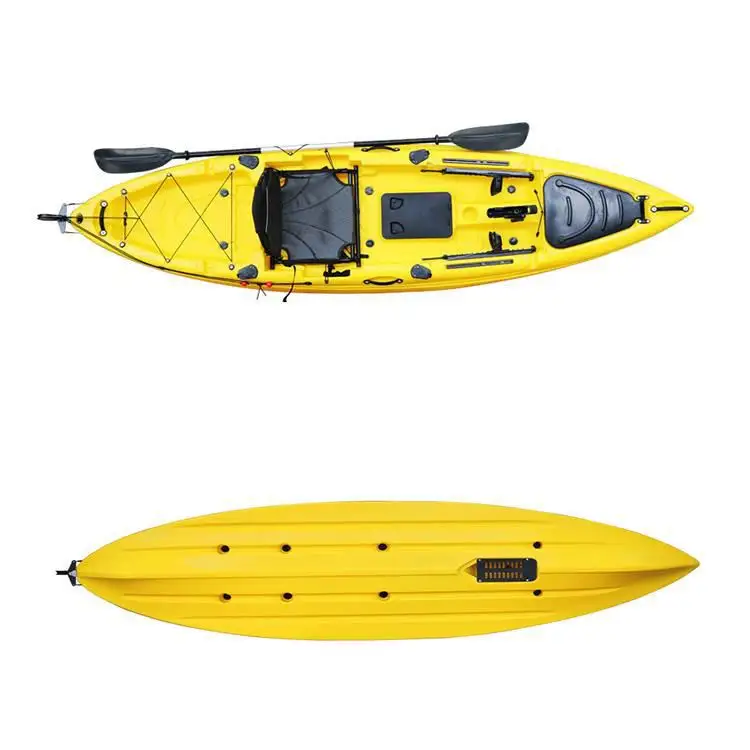 Vicking New Design10ft Ngồi Trên Đầu Câu Cá Kayak Với Hệ Thống Bánh Lái Tất Cả Các Mục Đích Kayak Kết Nối
