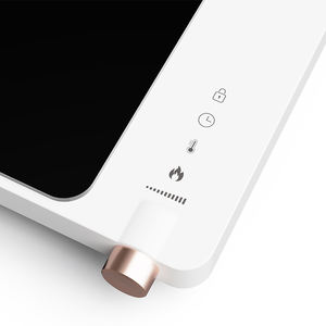 <span class=keywords><strong>Plaque</strong></span> en cristal noir entier Table de cuisson à induction tactile et bouton 2000W Cuisinière électrique Cuisinière à induction 1 <span class=keywords><strong>plaque</strong></span> de cuisson - Product Image 4