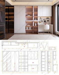 Tâm Trạng Hội Đồng Quản Trị Toàn Bộ Nhà Tùy Biến Thân Thiện Với Môi Bền Tối Giản Thiết Kế Nội Thất Dịch Vụ <span class=keywords><strong>3D</strong></span> Làm CAD Vẽ Tập Tin - Product Image 3