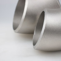 Codo en T de Acero Inoxidable 304, Codos Sin Costura de Acero Inoxidable de Fábrica China, 1.5 Pulgadas