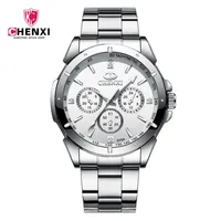 Montre de couple CHENXI 019 Top Nouveau Luxe Or Étanche Amant Horloge Bracelet En Acier Inoxydable Robe Élégante Dame Montre-Bracelet Cadeau