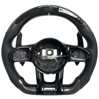 Volant en cuir Alcantara et fibre de carbone pour Mercedes Ben  W204 W205 C63 W164 W166 W211 W212 C117 C118 W251 W176