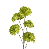Bunga Sutra Hijau Buatan untuk Pernikahan Mawar Baby's Breath Lili Grosir Bunga Palsu untuk Pernikahan Fotografi Luar Ruangan