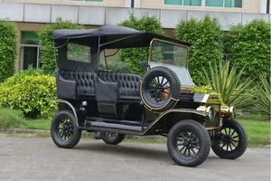 Klassisches elektrisches Tuk Tuk Auto zum Verkauf in den USA Klassisches Design mit 4 Sitzen und Lithium batterie mit 3 Jahren Garantie