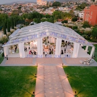 Tentes de mariage de haute qualité pour événements, grandes tentes de fête blanches de luxe, fournisseurs
