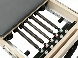 Réformateur de <span class=keywords><strong>yoga</strong></span> et de Pilates durable et portable, pliable, gain de place, fabriqué en bois d'érable - Product Image 4