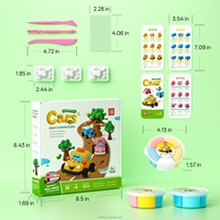 Kit Tanah Liat Kering Udara Kreatif 12 Warna, Mainan Tanah Liat Kering Udara Ajaib untuk Anak-anak, Seni DIY Tanah Liat Kering Udara