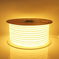 Bande LED COB étanche IP65 220V haute tension 2700K-6000K 288 LED/M, installation facile, sans driver, CE, pour aménagement paysager