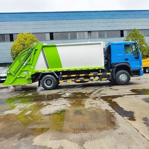 Nuevo Camión Compactador de Basura Sinotruk HOWO 4x2 Euro 2 Diésel con Cargador Trasero para Saneamiento Municipal - Product Image 4