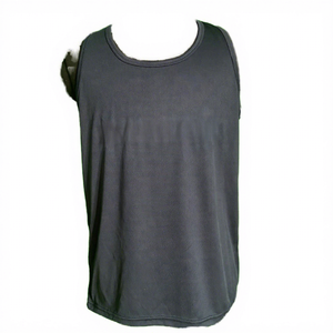 Camiseta sin Mangas para Hombre, 100% Algodón, Secado Rápido, Transpirable, Informal, para Gimnasio y Entrenamiento, Tejido de Punto de 180g para Ropa Deportiva - Product Image 5