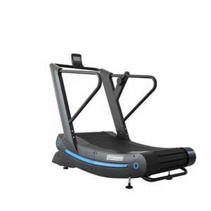 Tapis de course commercial non motorisé pour salle de sport, studio privé, <span class=keywords><strong>domicile</strong></span> – Courbe mécanique sans assistance pour la marche, avec suivi de fréquence cardiaque et calories - Product Image 5