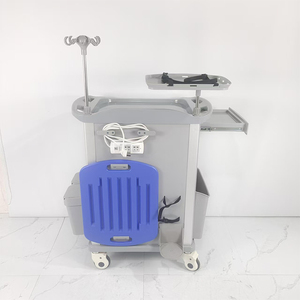 Troli Medis ABS untuk Penyelamatan, Stasiun Perawat, Infus, Pengiriman Obat, Penggunaan Klinik Hewan Peliharaan & Gigi, Garansi 1 Tahun - Product Image 4