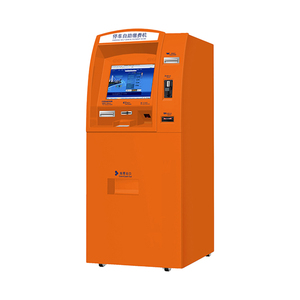 Bưu chính kiosk cảm ứng điện dung màn hình tự dịch vụ hệ thống thanh toán với đầu đọc mã vạch và mô-đun thẻ trong nhà sử dụng OEM ODM SDK - Product Image 1