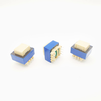 Transformateur Tianyi 12V EI35 à montage sur circuit imprimé, broches d'alimentation audio monophasées, trois normes CE ISO9001 CQC RoHS, fréquence 50/60Hz, 1-500W