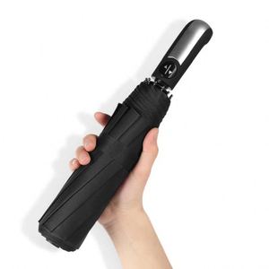 Parapluie Créatif pour Adultes, Cadeau d'Affaires, Personnalisé, 21 Pouces, Pliant en 3, Robuste, Coupe-Vent, Imperméable, Entièrement Automatique, Moderne et Compact - Product Image 1