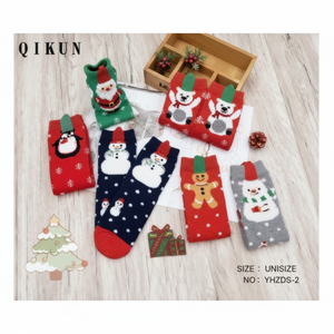 Calcetas de Navidad con Rabito de Piel de conejo calzino para Navidad con Diseño de Conejo - Product Image 1