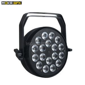Venta al por mayor Rgbw Led 18X18W 6In1 Rgbwa lavado Uv Led Par etapa iluminación piezas batería impermeable - Product Image 3