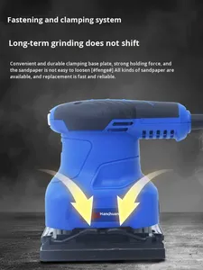 <span class=keywords><strong>Ponceuse</strong></span> électrique portative 550W 220V Machine à papier de verre de qualité industrielle outil de polissage de mur de travail du bois petite taille - Product Image 3