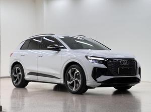 <span class=keywords><strong>Audi</strong></span> Q4 <span class=keywords><strong>E</strong></span>-<span class=keywords><strong>tron</strong></span> 40 SUV électrique d'occasion 2024, longue autonomie, véhicule électrique intelligent, prêt à l'exportation, blanc sur noir - Product Image 3