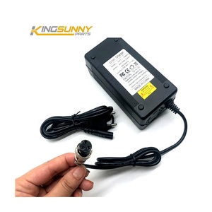 Chargeur d'alimentation pour trottinette électrique GX16 58.8V 2A pour 52V <span class=keywords><strong>ZERO</strong></span> 8 <span class=keywords><strong>ZERO</strong></span> 9 <span class=keywords><strong>ZERO</strong></span> 10 <span class=keywords><strong>ZERO</strong></span> 8X /<span class=keywords><strong>ZERO</strong></span> <span class=keywords><strong>10X</strong></span> VSETT 9+ Adaptateur 48V - Product Image 1