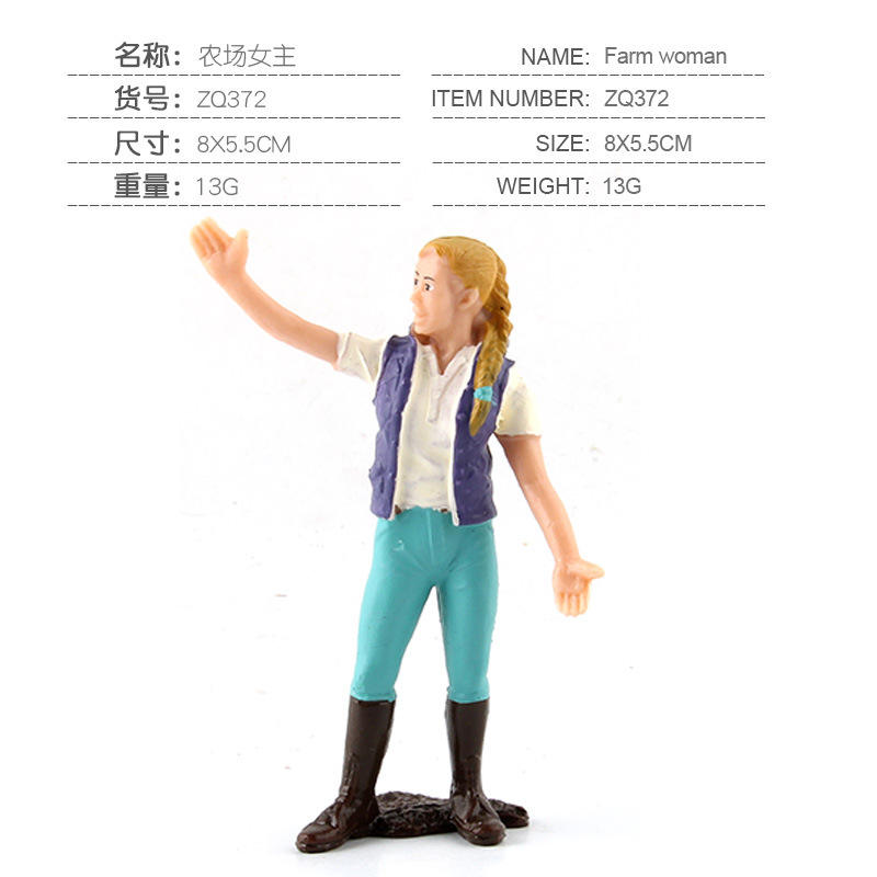 Zq372 propriétaire agricole (femme) 13g