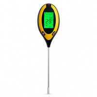 IMHOO Testeur de sol 4 en 1 avec écran LCD, humidité, pH, lumière, température pour serre, ODM, CE, hydroponie
