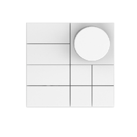 Gradateur à distance DIM CCT RGB pour panneau mural intelligent Zigbee alimenté par batterie