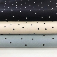 Vente en gros de tissu d'ameublement pour garçons en polyester 100% biologique, respirant, à séchage rapide, antistatique, infroissable, tissé, à carreaux imprimés, en crêpe
