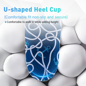 OEM PU Foam 3/4 Length Deep Heel Cup Arch Support Gel <b>Cushioning</b> Comfort Breathable Odorless Shoe <b>Insert</b> Orthotic Insoles - Product Image 3
