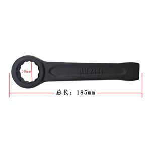45 # Steel High Quality 45# Carbon Steel Striking Box Wrench Hand Tool Hammer <strong>Spanner</strong> <strong>30mm</strong> 32mm for Pharmaceutical Factory - Product Image 3
