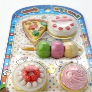 Promoción al por Mayor: Lindos Borradores 3D con Formas de Comida para Niños, Regalo de Papelería para Uso Educativo en el Aula - Product Image 5