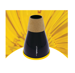 Silenciador de práctica sshhmute para trompa francesa [Grande] (Amarillo) - Product Image 1