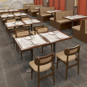 Tùy Chỉnh Nhà Hàng Khách Sạn Gian Hàng Chỗ Ngồi Đồ Nội Thất Ghế Sofa Cà Phê Hiện Đại Cửa Hàng Bàn Và Ghế Cho Một Cửa Dịch Vụ Dự Án - Product Image 2