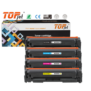 适用于惠普M454dn M454dw M454dw M479fdw M479fdw M479fnw激光打印机的Topjet W2030A W2031A W2032A W2033A 415A兼容彩色碳粉盒