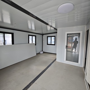 20ft/40ft di động di động prefab homesteel đúc sẵn văn phòng Modular biệt thự sang trọng có thể gập lại mở rộng sống container nhà - Product Image 3