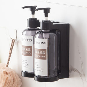 Distributeur de savon liquide mural manuel pour hôtel, usage domestique, rechargeable 400 ml - Product Image 6