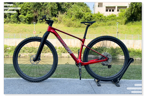 Cadre de vélo de montagne 29 pouces, compatible avec des pneus jusqu'à 29er*2.4, frein à disque, cadre en fibre de <span class=keywords><strong>carbone</strong></span> avec support UDH, câblage interne complet, cadre de <span class=keywords><strong>VTT</strong></span> en <span class=keywords><strong>carbone</strong></span> - Product Image 5