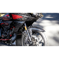 Kit de carrosserie en fibre de carbone pour Harley Davidson CVO Road Glide 121 avec peinture assortie