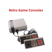Console de Jeu Rétro Classique Mini Anniversaire à Succès Commercial avec 620 Jeux Intégrés, Prise en Charge Multi-Joueur Filaire, Prise EU/US pour TV