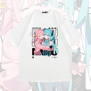 เสื้อยืดแขนสั้นผ้าฝ้ายลาย Lonely Rock Poky Sauce สำหรับผู้ชาย ทรงหลวม ไหล่ตก เสื้อครึ่งแขนสำหรับฤดูร้อน - Product Image 2