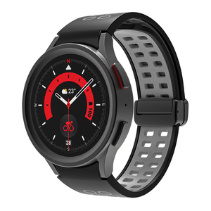 Bracelet Tschick pour <span class=keywords><strong>Samsung</strong></span> <span class=keywords><strong>Galaxy</strong></span> <span class=keywords><strong>Watch</strong></span> <span class=keywords><strong>5</strong></span> 4 44 40/4 classique magnétique boucle en D 46 <span class=keywords><strong>42mm</strong></span> Bracelet Sport <span class=keywords><strong>Galaxy</strong></span> <span class=keywords><strong>watch</strong></span> <span class=keywords><strong>5</strong></span> <span class=keywords><strong>pro</strong></span> 45mm Band - Product Image 5