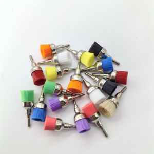 Brosse à coupe en métal et nylon - Compatible avec les pièces à main à faible vitesse pour le polissage extra-oral des ponts et incrustations en laboratoire dentaire - Product Image 1