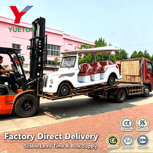 Autobús Turístico Clásico de 6 Plazas, Vehículo Turístico Vintage con Certificación CE, Ideal para Parques, Zonas Turísticas, Granjas, Centros Comerciales y Parques de Atracciones - Product Image 6
