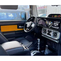 Panneau d'instruments à double écran de 24,6 pouces et autoradio LHD & RHD pour Toyota Land Cruiser FJ, modification pour devenir Mercedes-Benz Classe G