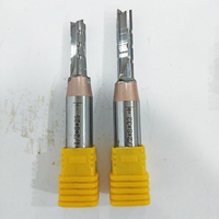 1/2 pouces tige 12.7mm TCT droite fraise à bois 3 cannelures acier haute vitesse CNC BITS pour rainurer le bois MDF