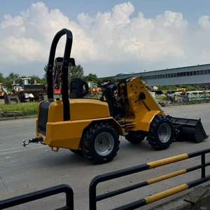 2025 नई चीन 2टन 2.5t h180t छोटे मिनी टेलीस्कोपिक व्हील लोडर के साथ बिक्री के लिए पृथ्वी चलती मशीन - Product Image 4