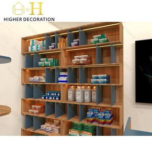 <span class=keywords><strong>Vitrine</strong></span> de soins de la peau de haute qualité magasin de pharmacie étagères murales magasin de pharmacie Design d'intérieur pour meubles - Product Image 4