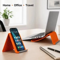 Support portable réglable et pliable pour téléphone, tablette, ordinateur portable, support multi-angles pour la maison, le bureau et les voyages