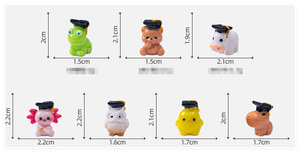 คาปิบาร่าเล็<span class=keywords><strong>ก</strong></span>รูปหมีรูปน<span class=keywords><strong>ก</strong></span><span class=keywords><strong>ฮ</strong></span>ู<span class=keywords><strong>ก</strong></span>ตุ๊กตา<span class=keywords><strong>ไก่</strong></span>วัวสัตว์เฮ็<span class=keywords><strong>ก</strong></span>ซาอ็อปตุ๊กตาเรซิ่นของเล่นสำหรับเด็<span class=keywords><strong>ก</strong></span>ห้อยพวงกุญแจตู้ปลา - Product Image 2