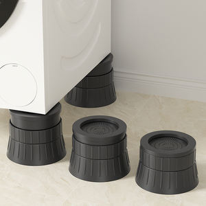 丸い洗濯機サイレンシングベース洗濯機の上に象の足ショック吸収冷蔵庫スタンド - Product Image 1